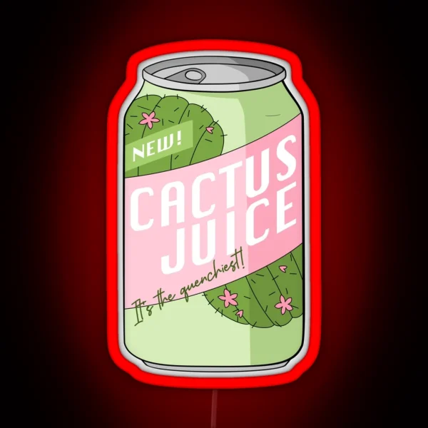 Cactus Juice RGB Neon Sign