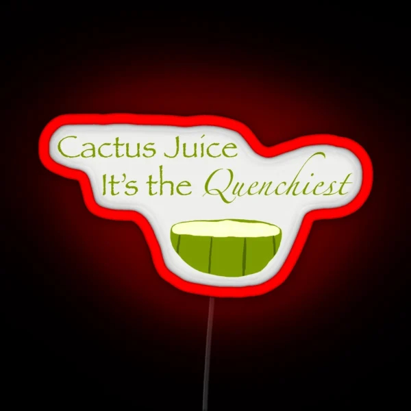 Cactus Juice RGB Neon Sign