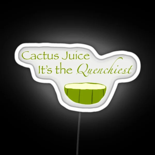 Cactus Juice RGB Neon Sign