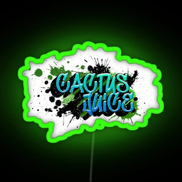 Cactus Juice RGB Neon Sign