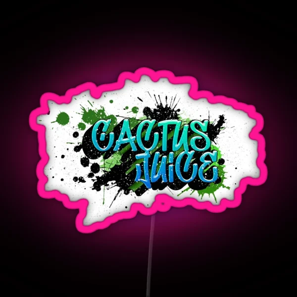 Cactus Juice RGB Neon Sign
