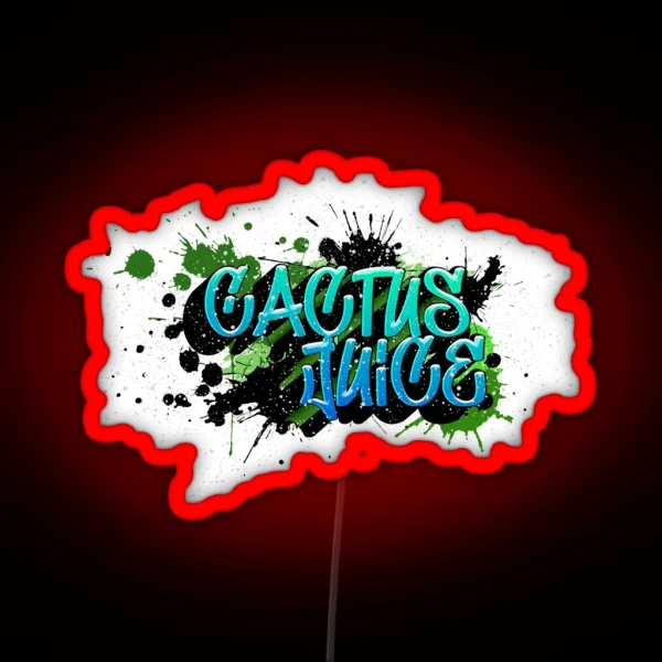 Cactus Juice RGB Neon Sign