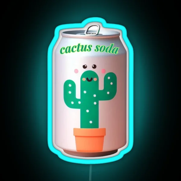 Cactus Juice RGB Neon Sign