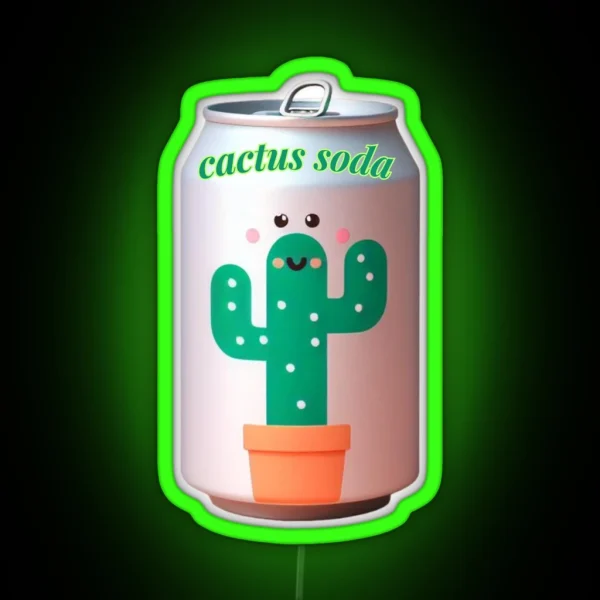 Cactus Juice RGB Neon Sign