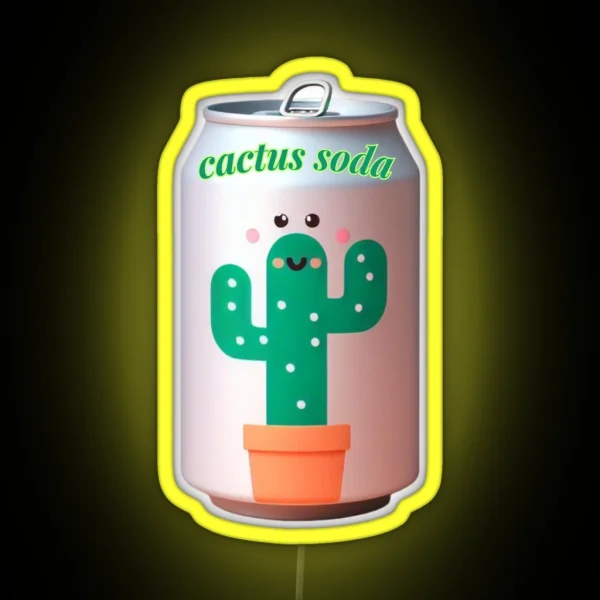 Cactus Juice RGB Neon Sign