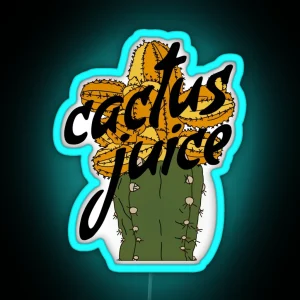 Cactus Juice RGB Neon Sign