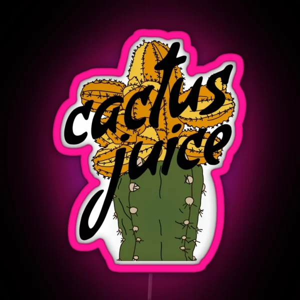 Cactus Juice RGB Neon Sign