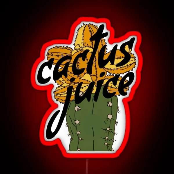 Cactus Juice RGB Neon Sign