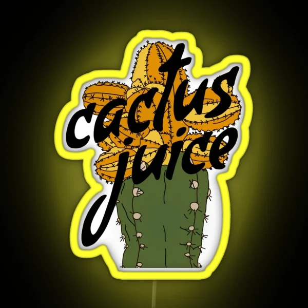 Cactus Juice RGB Neon Sign