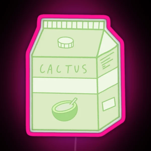 Cactus Juice RGB Neon Sign