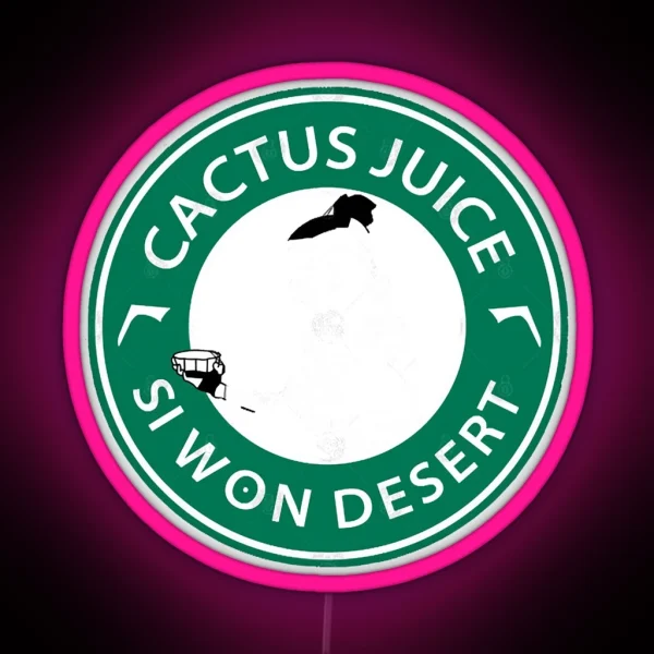 Cactus Juice Sokka RGB Neon Sign