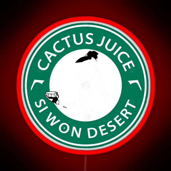 Cactus Juice Sokka RGB Neon Sign