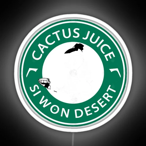 Cactus Juice Sokka RGB Neon Sign
