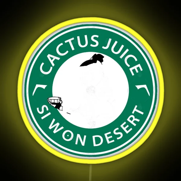 Cactus Juice Sokka RGB Neon Sign