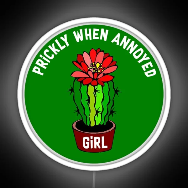 Cactus Led Prickly Personality Cactus Wife Sister Led RGB Neon Sign