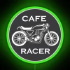 Cafe Racer Icon With Motorcycle RGB Neon Sign - Image 3