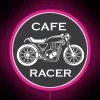Cafe Racer Icon With Motorcycle RGB Neon Sign - Image 6