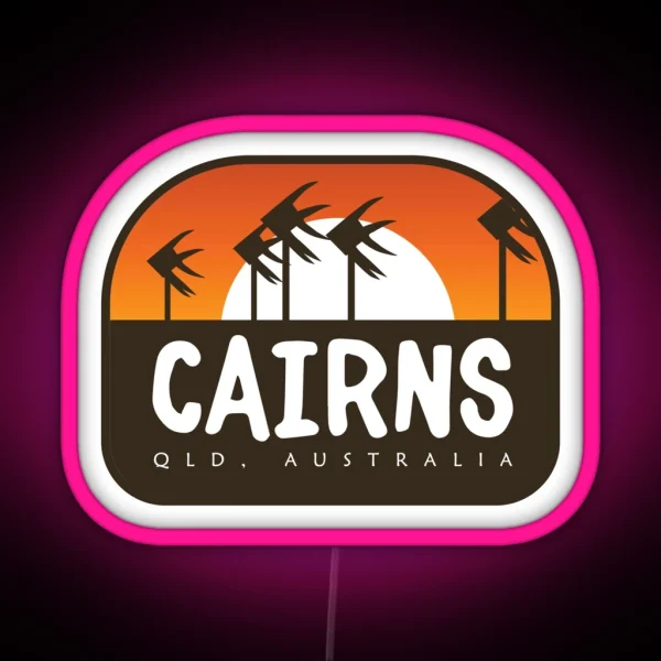 Cairns Badge RGB Neon Sign