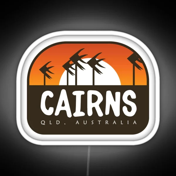 Cairns Badge RGB Neon Sign