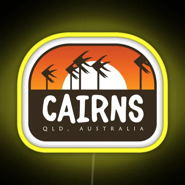 Cairns Badge RGB Neon Sign