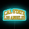 Cal State La College Font Curved RGB Neon Sign - Image 3