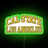 Cal State La College Font Curved RGB Neon Sign - Image 4