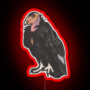 California Condor RGB Neon Sign