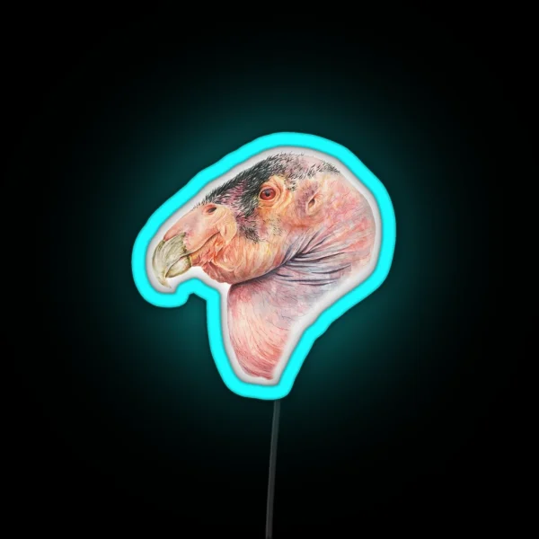 California Condor RGB Neon Sign