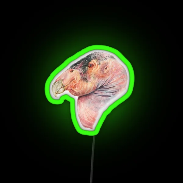 California Condor RGB Neon Sign