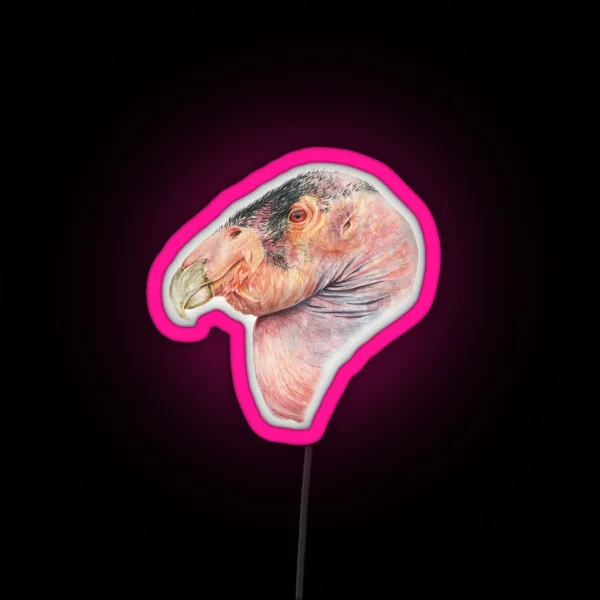 California Condor RGB Neon Sign