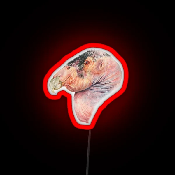 California Condor RGB Neon Sign