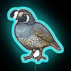 California Quail RGB Neon Sign - Image 3