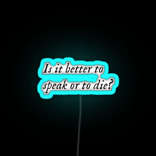 Call Me By Your Name Quote RGB Neon Sign