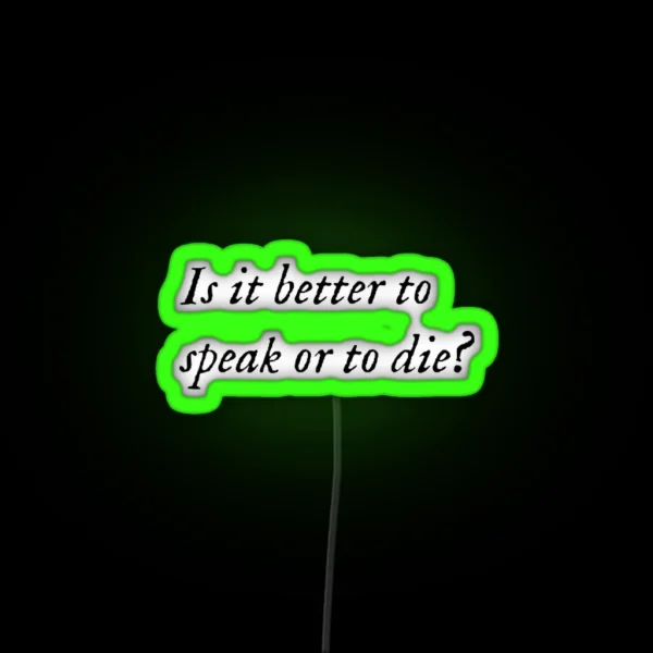 Call Me By Your Name Quote RGB Neon Sign