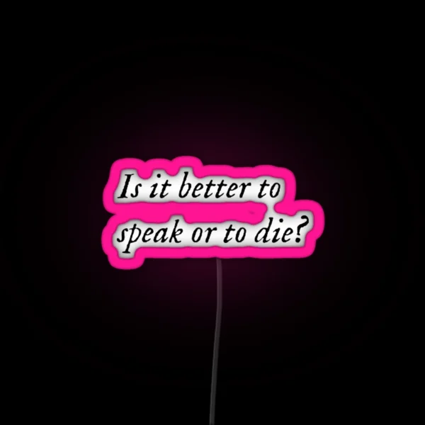 Call Me By Your Name Quote RGB Neon Sign