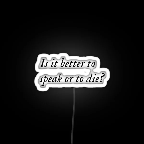 Call Me By Your Name Quote RGB Neon Sign