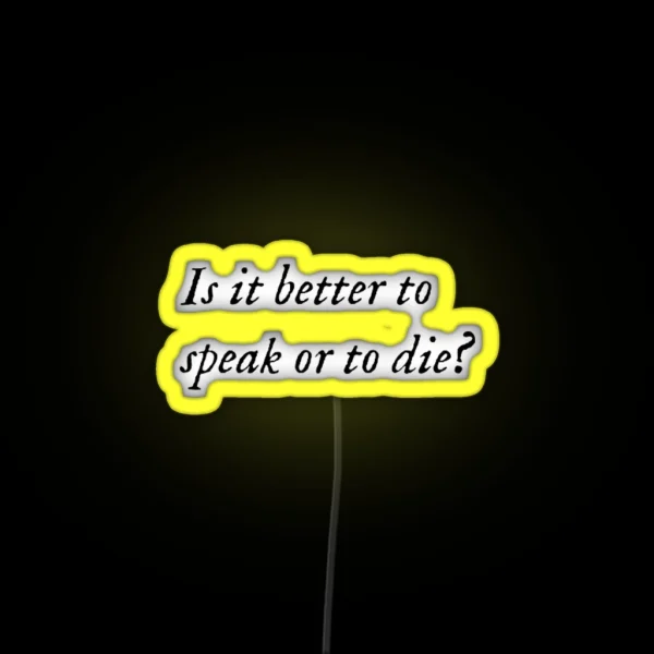 Call Me By Your Name Quote RGB Neon Sign