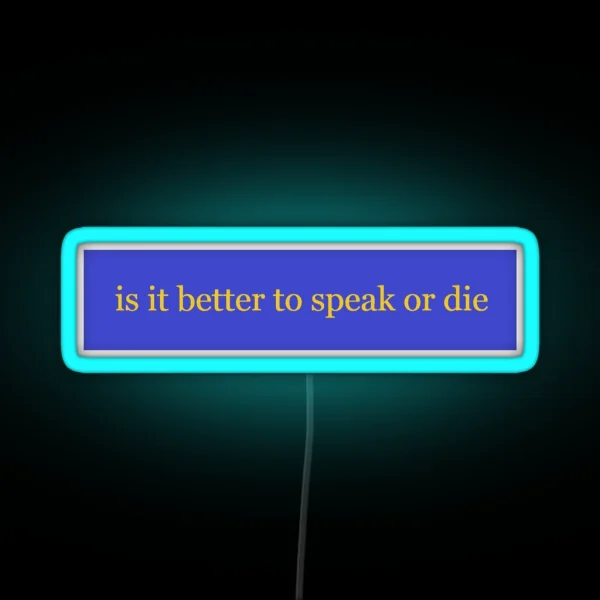 Call Me RGB Neon Sign