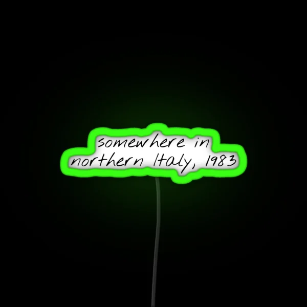 Call My RGB Neon Sign