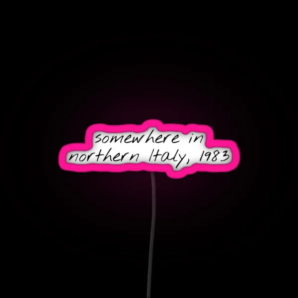 Call My RGB Neon Sign