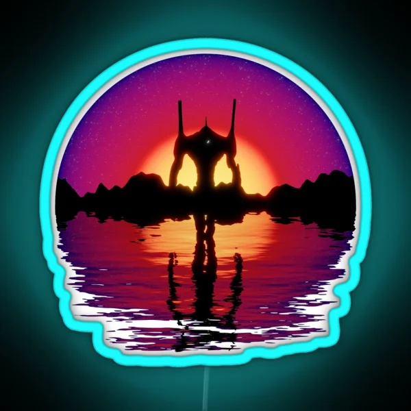 Calm Before The Storm RGB Neon Sign