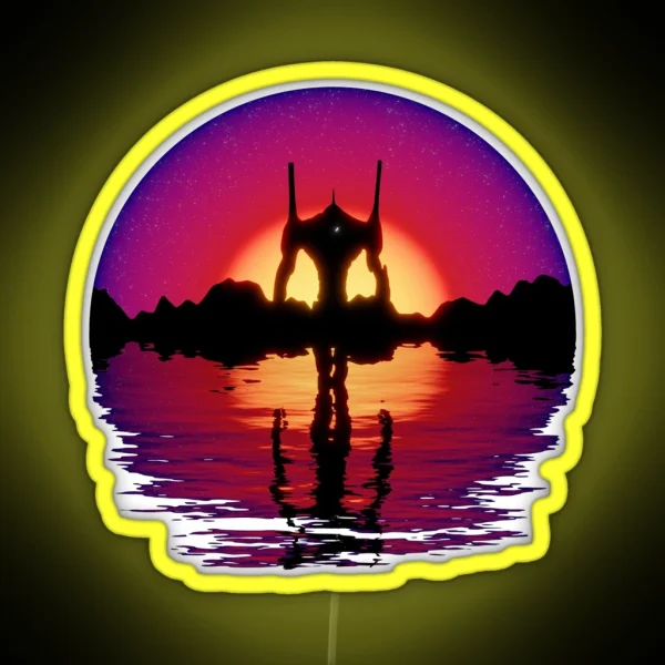 Calm Before The Storm RGB Neon Sign