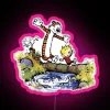 Calv Playing Water RGB Neon Sign - Image 6