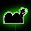 Camel Cat Blackcat RGB Neon Sign - Image 4