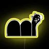 Camel Cat Blackcat RGB Neon Sign - Image 6