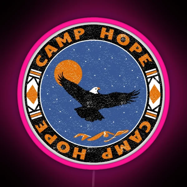 Camp Hope 1989 RGB Neon Sign