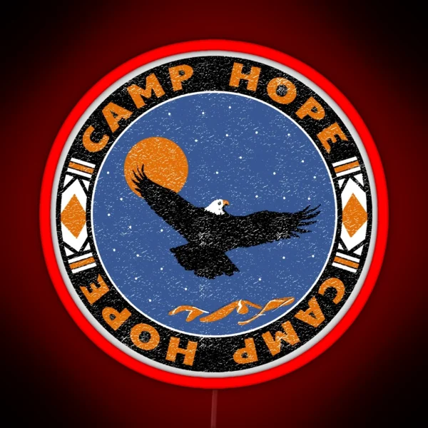 Camp Hope 1989 RGB Neon Sign