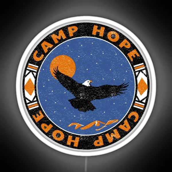 Camp Hope 1989 RGB Neon Sign