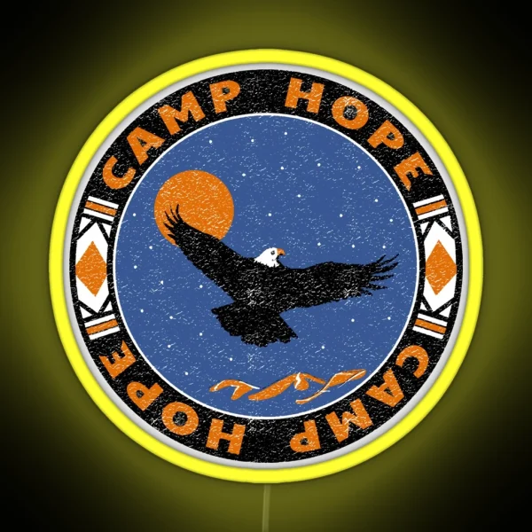 Camp Hope 1989 RGB Neon Sign