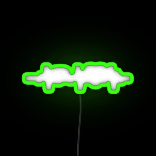 Camping Heartbeat Nature Outdoor Activity Campfire RGB Neon Sign